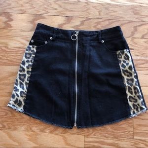 Forever 21 cheetah skirt